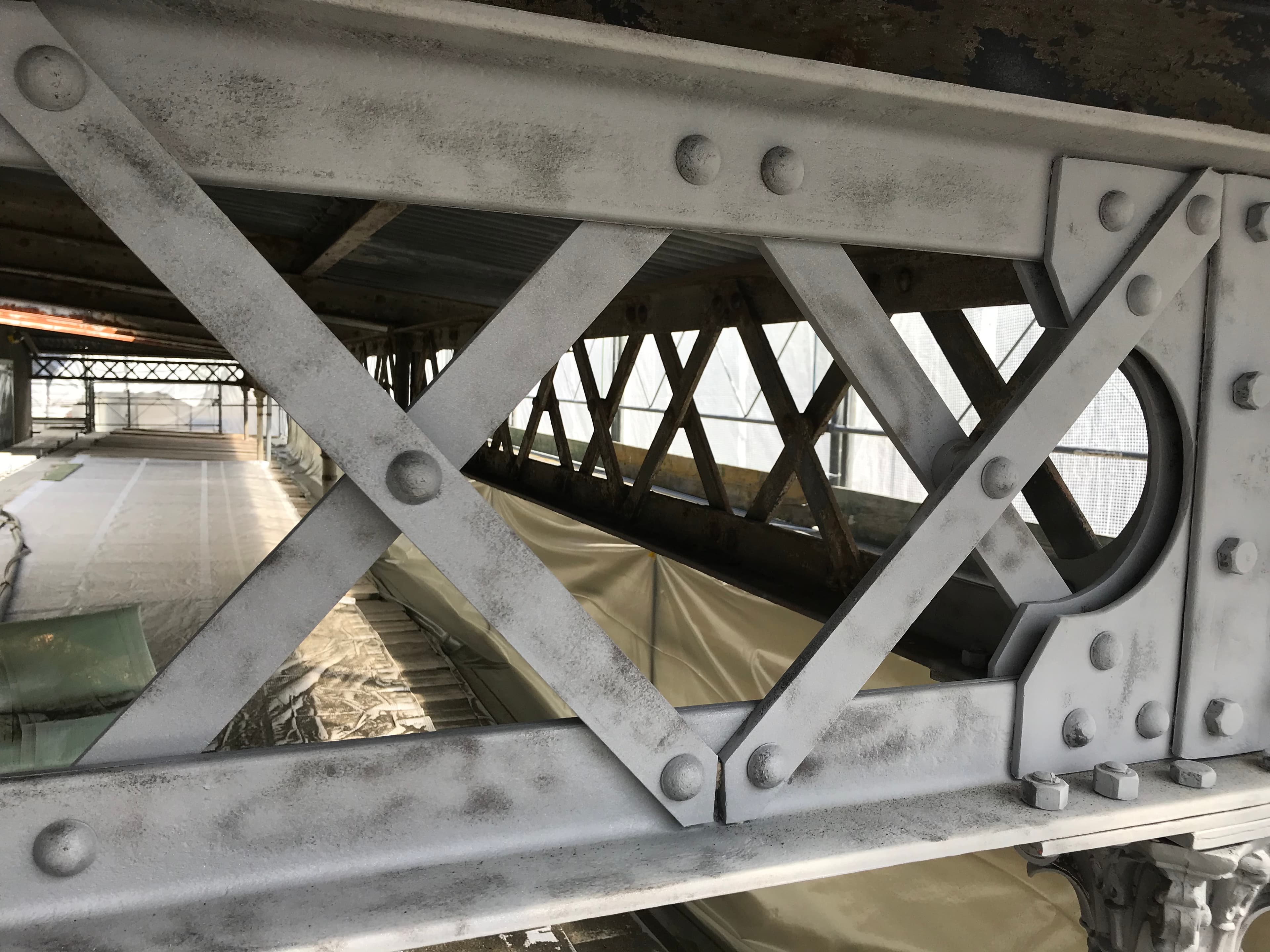 Stahlbrücke Strahlen